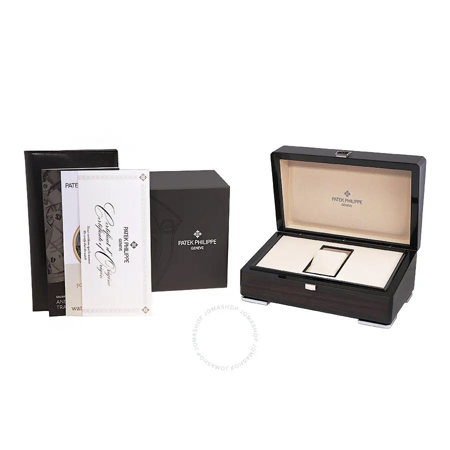 white Patek Philippe Rose Gold Calatrava - Hình 5